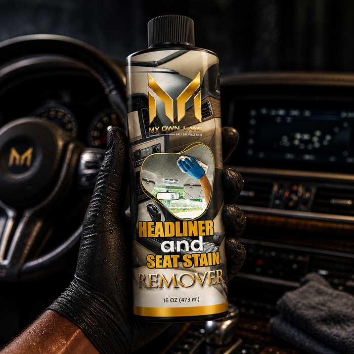 My Own Lane Headliner & Seat Stain Remover | Professional-Grade Interior Cleaner for Car Seats, Headliners & Upholstery | 16 oz